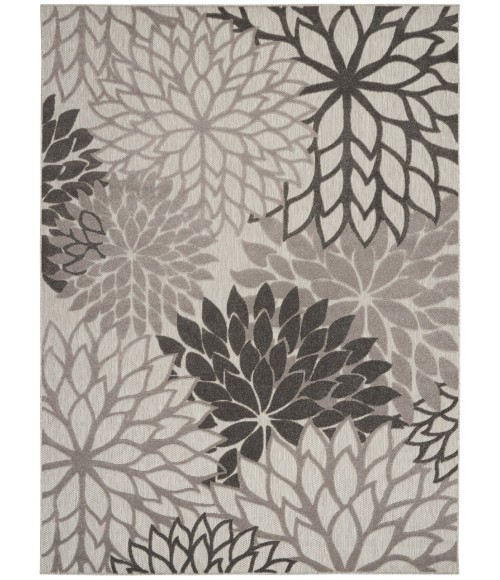 Nourison ALOHA Area Rug Nourison Aloha Area Rug ALH05-Silver Grey