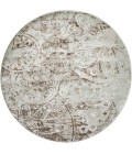 Nourison Euphoria Round Area Rug EUP03-Grey