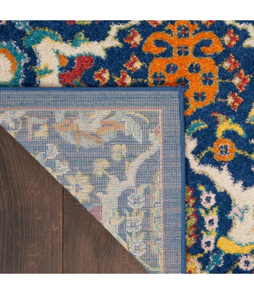 Nourison Allur Area Rug ALR03-Navy Multicolor