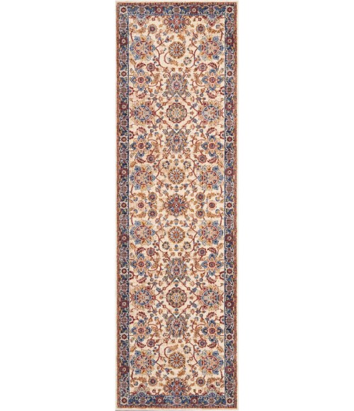 Nourison RESEDA Area Rug Nourison Reseda Runner Area Rug RES04-Cream