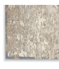 Nourison SAHARA Area Rug kathy ireland Home Sahara Area Rug KI392-Ivory/Silver