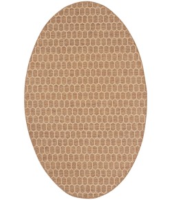 Nourison Reversible Indoor Outdoor Natural RVB01 8 ft. Round Rug