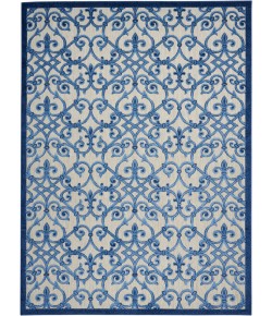 Nourison Aloha - Alh21 Grey Blue Area Rug 7 ft. 10 X 10 ft. 6 Rectangle