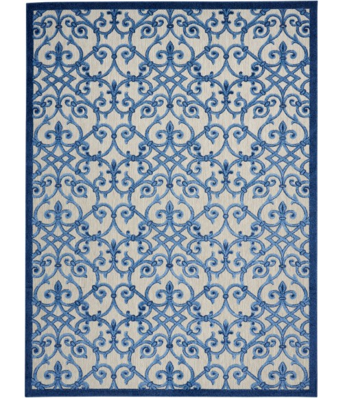 Nourison Aloha Area Rug ALH21-Grey/Blue
