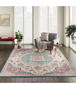 Nourison Passion - Psn22 Ivory Multicolor Area Rug 8 ft. X 10 ft. Rectangle