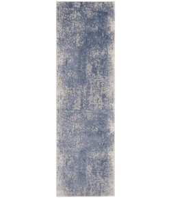 Nourison Grand Expressions - Gne01 Ivory Navy Area Rug 2 ft. 2 in. X 7 ft. 6 in. Runner