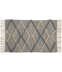 Nourison Rockford - Roc01 Light Grey Area Rug 2 ft. 3 X 3 ft. 9 Rectangle