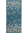 Nourison Tranquil Area Rug TRA04-Turquoise