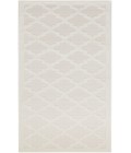 Nourison Easy Care Ivory White NES01 2 ft. X 6 ft. Rectangle Rug