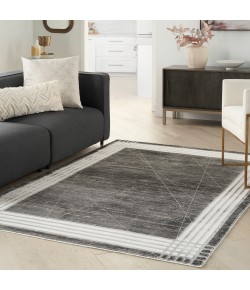 Nourison Home Desire DSR01 Charcoal/Silver 5 ft. 3 in. X 7 ft. 3 in. Area Rug