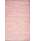 Nourison Washable Essentials Pink WAE01 4 ft. X 6 ft. Rectangle Rug