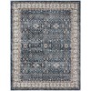 Nourison Home American Manor AMR01 Blue Ivory 7 ft. 10 in. X 9 ft. 10 in. Area Rug