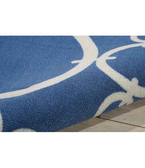 Nourison SUN N' SHADE Area Rug Waverly Sun N' Shade Area Rug SND02-Navy