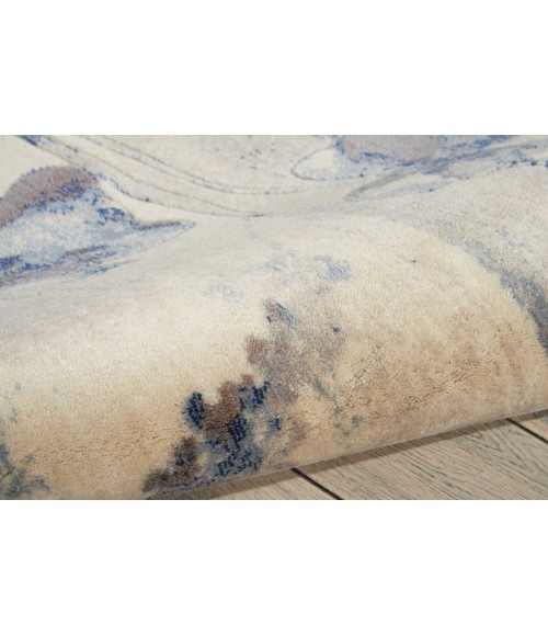 Nourison Somerset Runner Area Rug ST18-Ivory/Blue