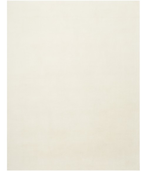 Nourison Plush Cloud Ivory PLC01 8 ft. X 10 ft. Rect. Rug