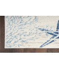 Nourison Pompeii Ivory Grey Blue Rug PMP04 9 ft. X 12 ft. Rectangle - Rugs Town Nourison Pompeii Ivory Grey Blue PMP04 9 ft. X 12 ft. Rectangle Rug