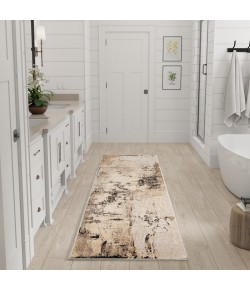 Nourison Home Washable Decor Mocha WSD09 2 ft. X 6 ft. Rectangle Rug