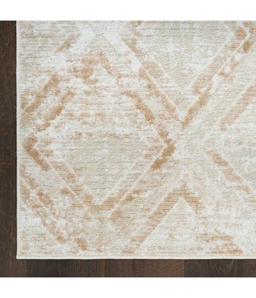 Nourison Dekor Ivory Beige DEK05 2 ft. X 4 ft. Rect. Rug