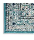Nourison Passion Area Rug PSN03 Turquoise Grey