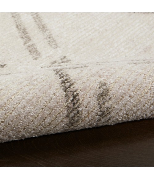 Nourison Venosa Area Rug VSN01-Ivory/Grey