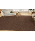 Nourison Practical Solutions Mocha PSL01 8 ft. X 10 ft. Rectangle Rug