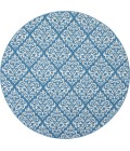Nourison Grafix Round Area Rug GRF06-Blue