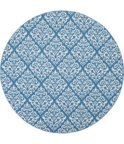 Nourison Grafix - Grf06 Blue Area Rug 8 ft. X Round