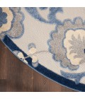 Nourison Aloha Area Rug ALH17-Blue/Grey