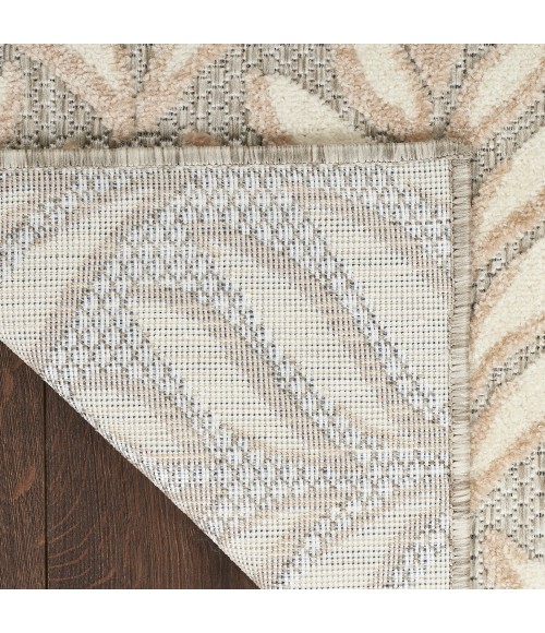 Nourison Aloha Area Rug ALH35 Ivory Grey