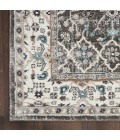Kathy Ireland American Manor Area Rug AMR01 Grey/Ivory 7'10" x 9'10"