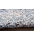 Nicole Curtis Machine Washable Series 1 Ivory Navy SR101 5 ft. 3 in. Round Rug
