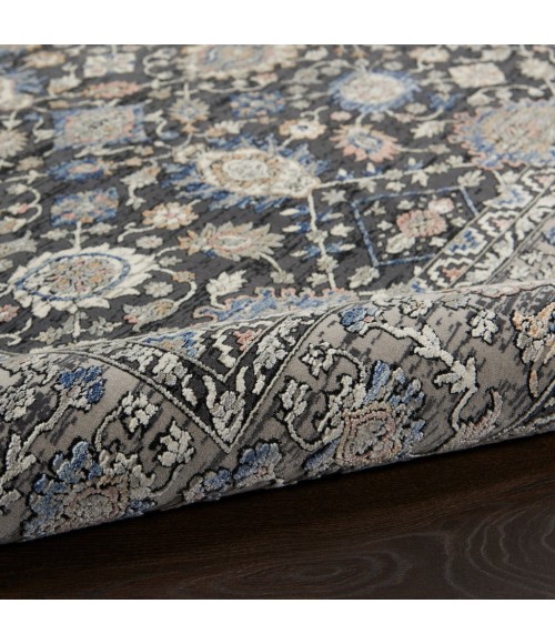 Nourison STARRY NIGHTS Area Rug Nourison Starry Nights Area Rug STN11-Grey/Blue