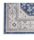 Nicole Curtis Series 4 Area Rug SR403 Grey/Navy