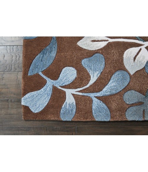 Nourison CONTOUR Area Rug Nourison Contour Runner Area Rug CON02-Mocha