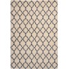 Nourison Amore - Amor2 Ivory Blue Area Rug 6 ft. 7 X 9 ft. 6 Rectangle