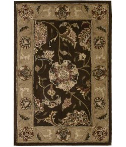 Nourison 2000 - 2206 Brown Area Rug 2 ft. X 3 ft. Rectangle