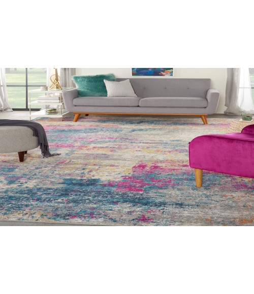 Nourison Passion Ivory Multicolor PSN36 10 ft. X 14 ft. Rectangle Rug
