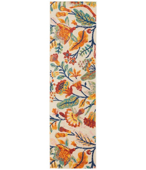 Nourison Allur Area Rug ALR09-Ivory Multicolor
