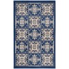 Nourison Aloha Blue ALH34 2 ft. 8 in. X 4 ft. Rectangle Rug