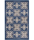 Nourison Aloha Blue ALH34 2 ft. 8 in. X 4 ft. Rectangle Rug