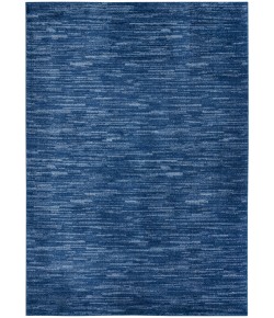 Nourison Essentials - Nre01 Navy Blue Area Rug 4 ft. X 6 ft. Rectangle