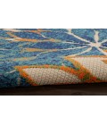 Nourison Aloha Blue Green ALH05 7 ft. 10 in. Round Rug