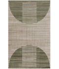Nourison Astra Machine Washable Ivory Olive ASW03 3 ft. 3 in. X 5 ft. Rectangle Rug