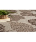 Nourison Garden Oasis Natural GOA04 8 ft. X 10 ft. Rectangle Rug