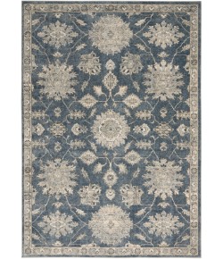 Nourison Quarry Blue Beige QUA06 5 ft. X 7 ft. Rect. Rug