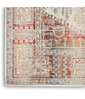 Nourison VINTAGE KASHAN Area Rug Nourison Vintage Kashan Area Rug VKA08-Ivory Red