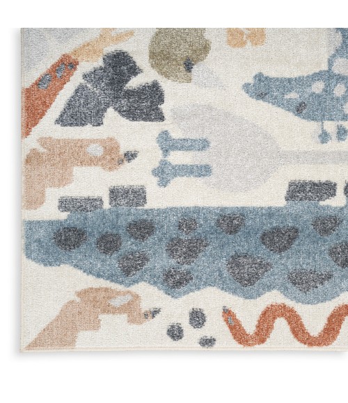 Nourison Astra Machine Washable Area Rug ASW01 Ivory