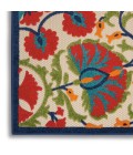 Nourison Aloha Area Rug ALH20-Red/Multicolor