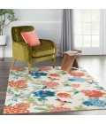 Waverly Sun N' Shade Area Rug SND82-Ivory/Multi