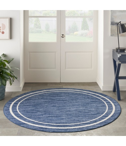 Nourison Nourison Essentials Area Rug NRE02 Navy/Ivory